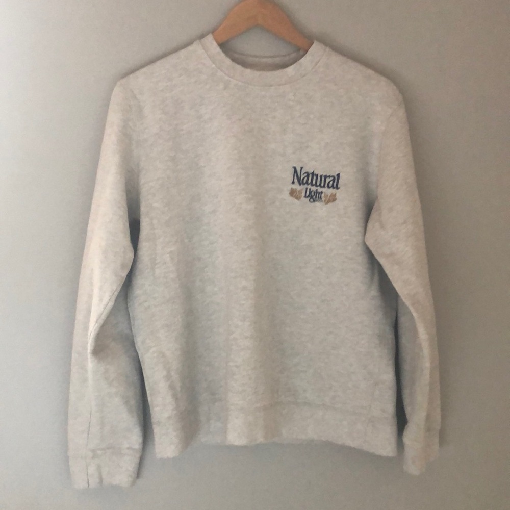 Rowdy Gentleman Natural Light Beer Crewneck